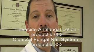 Tips For Buying Just For Toenails Medicated Nail Polish  MYFOOTSHOPCOM [upl. by Ahsael]