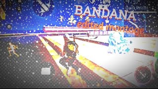 BANDANA edit montage video edit 1410gaming aloneboyff [upl. by Ricca]