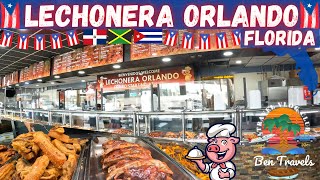 Lechonera Orlando Florida  Best Puerto Rican Food amp Caribbean Food In Florida 🌴 [upl. by Atterrol]