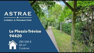 Vente  Le PlessisTrévise  285 000 € [upl. by Llehcar]