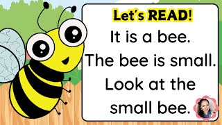 Lets Read Simple Sentences  Kindergarten  Set 1  Read with Teacher Sami [upl. by Ttihw]