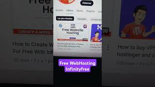 Free website hosting infinityfree [upl. by Drewett]