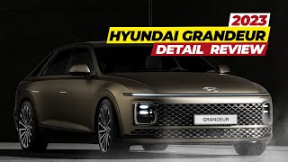 2023 Hyundai Grandeur Full Specs Price and Review Is it the NEW King of Luxury Sedans [upl. by Arodoet]