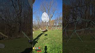 Slow motion drop test of Arduino planetary lander [upl. by Ocimad]