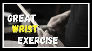 GREAT WRIST EXERCISE that will strengthen your drumming  Practice Pad Studies [upl. by Clemen]