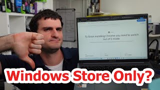 How To Get Out Of Windows 11 S Mode To Install Apps Outside of Microsoft Store [upl. by Drofnas]