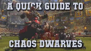 A quick guide to Chaos Dwarves Starting rosters and skill choice advice  Blood Bowl 2 the Sage [upl. by Ynotna]