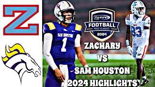 Zachary vs Sam Houston 2024  Louisiana High School Football LHSAA Div 15A [upl. by Noral]