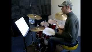 Rockschool Grade 6 drums  Crazy Prog [upl. by Nhar]