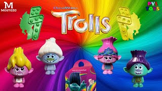 Mostaza Colección COMPLETA Trolls Dreamworks 2024 [upl. by Nerrawed]