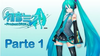 Hatsune Miku Project diva PSP Gameplay Parte 1 [upl. by Rentsch]