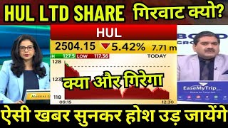 hindustan unilever ltd share latest newshul share price downhul share q2 resultshul share news [upl. by Felike745]