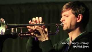 Snarky Puppy  Binky NAMM 2014 [upl. by Bartolome]