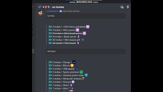 Discord Nitro In Invite Rewards  Discord Invite Reward [upl. by Fillender]