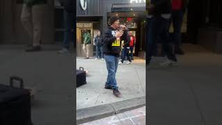 Boston Massachusetts downtown street preaching [upl. by Vine]