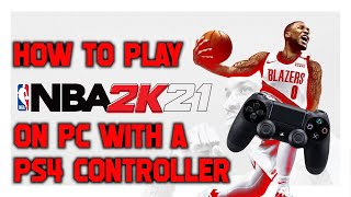 How to play NBA 2K21 on PC with a PS4 controller [upl. by Pik]