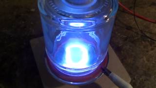 Demonstration of magnetron plasma [upl. by Kciredohr539]