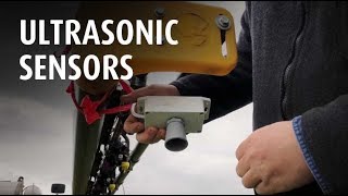 Testing SP booms with ultrasonic height sensors [upl. by Ajdan]