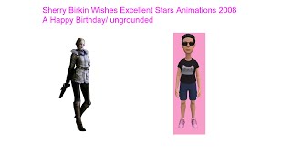 Sherry Birkin Wishes excellentstarsanimations2008 a Happy Birthday ungrounded Late [upl. by Cheyney]