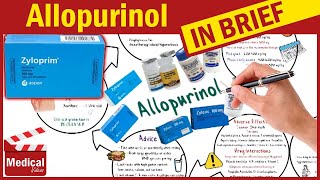 Allopurinol 100mg Zyloprim What is Allopurinol Uses Dosage Side Effects and Contraindications [upl. by Tracee]