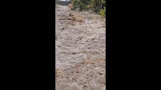 Mini Cooper Bobs Away In France Flood [upl. by Patience461]