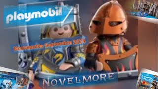 Nouveautés Playmobil Novelmore Septembre 2024 👍⚔️🏰 [upl. by Rafael]