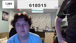 Saying Mrbeast 3 Million times  Live 247  Day 141 [upl. by Aihsatsan]