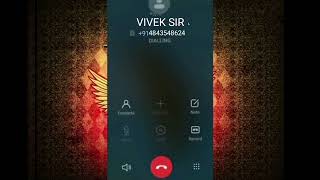 Ashish sir call prank vs Vivek sir call prank vivek sir ashish sir call prank viralvideo [upl. by Ertsevlis]