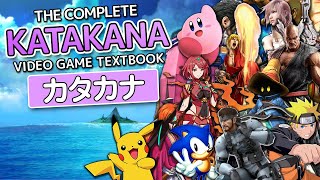 The Complete Katakana Video Game Textbook  カタカナ  Game Gengo [upl. by Otrebron]