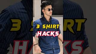 Day 5490 😍😍 Amazing Shirt Hacks for Boys Men  Hindi shorts [upl. by Hicks436]