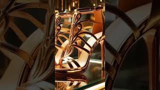 Luxor Starr Luxury Design Golden Horizon heels Modern elegant heels for highend fashion [upl. by Pascha]