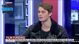 Nicholas Galitzine on Sky News [upl. by Elwaine]