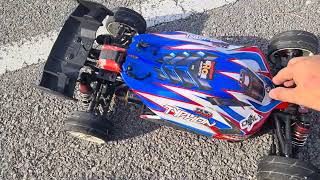 tlr typhon  tp4080svm speed run rc [upl. by Ermanno]