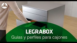 CONOCE EL NUEVO MODELO DE CAJÓN LEGRABOX CONOCE SUS GUÍAS Y PERFILES [upl. by Onitsoga]