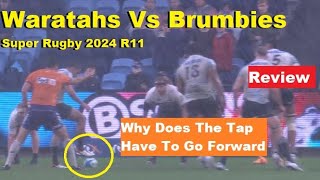 Review Waratahs Vs Brumbies Super Rugby 2024 R11 Reactions Analysis amp Recap Quick Tap Fail SMH [upl. by Lilla]