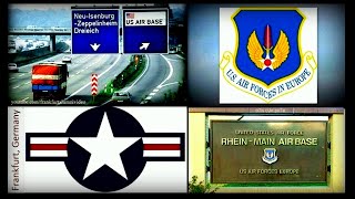 See RheinMain US Air Force Base Germany 2021 WoW [upl. by Jeaz707]