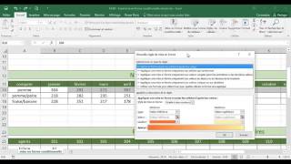 Excel  2 Opérationnel  Cours Mise en forme conditionnelle simple [upl. by Northington]