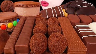 ASMR MUKBANG｜CHOCOLATE PARTY ICE CREAM MOCHI TICO DUBAI CHOCOLATE 초콜릿 파티 EATING SOUNDS 디저트 먹방 [upl. by Brigette759]