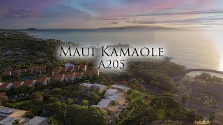 Maui Kamaole A205  Kihei Ocean Front Condo [upl. by Stokes]