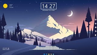 Customize Windows 11 24H2 In Minutes With Rainmeter [upl. by Atinehc]