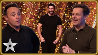 BEATBOXING pro gets Ant amp Decs GOLDEN BUZZER  Auditions  BGT 2023 [upl. by Jolene843]