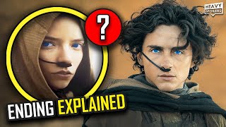 DUNE Part 2 Ending Explained  Breakdown Book Differences Messiah Easter Eggs amp Spoiler Review [upl. by Cirted]