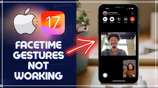 iOS 17  How To Fix FaceTime Reactions Gestures Not Working iOS17 2024 [upl. by Lemieux646]