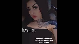 SADGIRL  UNRELEASED MUSIC CHICANO RAP [upl. by Iadam]