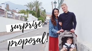 THE SURPRISE PROPOSAL VLOG  HOLIDAY VLOG 1 NERJA SPAIN  MAISY MEOW [upl. by Salkcin]