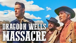 Dragoon Wells Massacre  Free Cowboy Film  Old West [upl. by Nelly698]