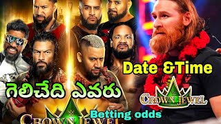 Crown Jewel date and timeFull Predictions Betting odds 2024 [upl. by Shewmaker458]