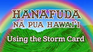 3 Hanafuda Na Pua Hawaii Storm Card [upl. by Innos]