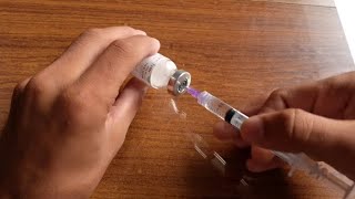 how to prepare ceftriaxone injection  Ceftriaxone sodium [upl. by Euqinemod]