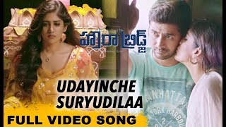 Howrah Bridge  Udayinche Suryudilaa Video Song  Rahul Ravindran Chandini Chowdhary [upl. by Emmerich214]